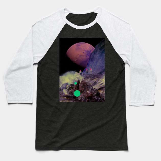 Unknown Space Baseball T-Shirt by Dusty wave